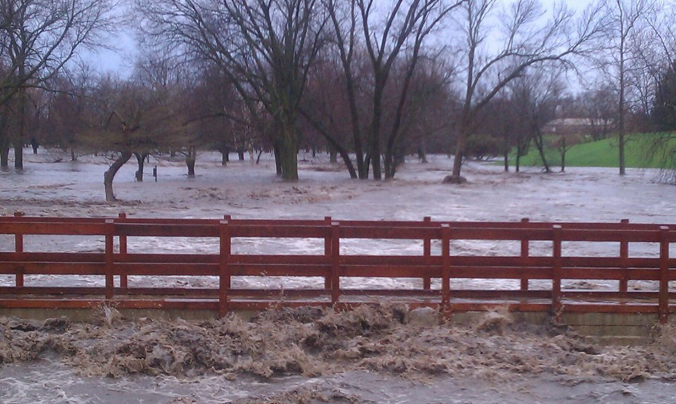 From a golf course off U.S. Hwy 6 west of Morris. Courtesy of Deb Beldon.