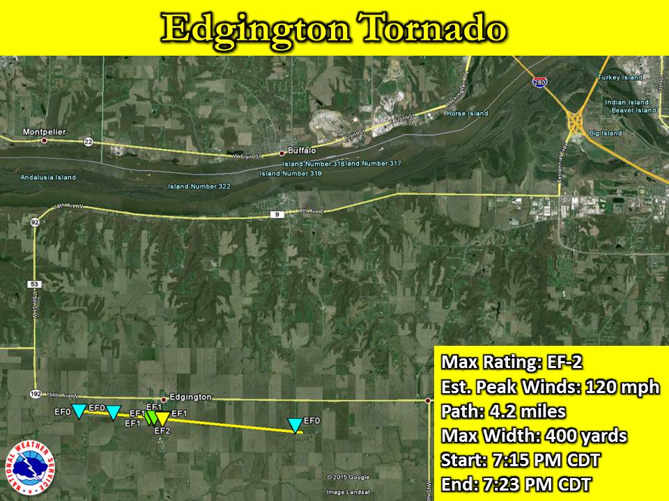 Edgington, IL Tornado