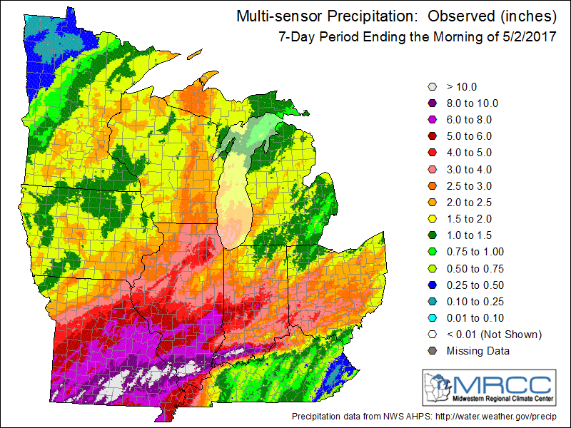 Midwest Rainfall