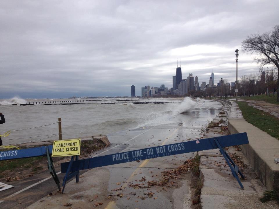 Photo of bike path in Chicago